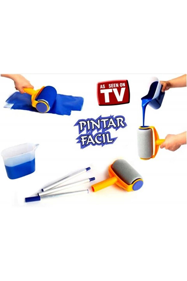 أسطوانة طلاء وفرشاة عملية خالية من التنقيط من Pintar Facil - 3