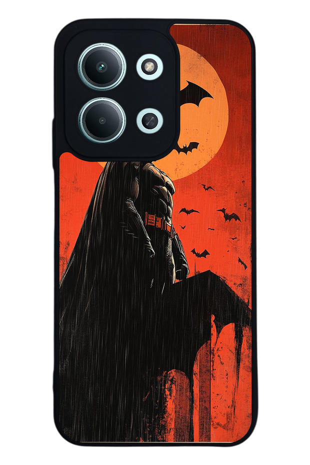 Xiaomi Redmi 15C Matte Compatible Black Case – Soft Silicone, Protective, Shock-Absorbing Cover