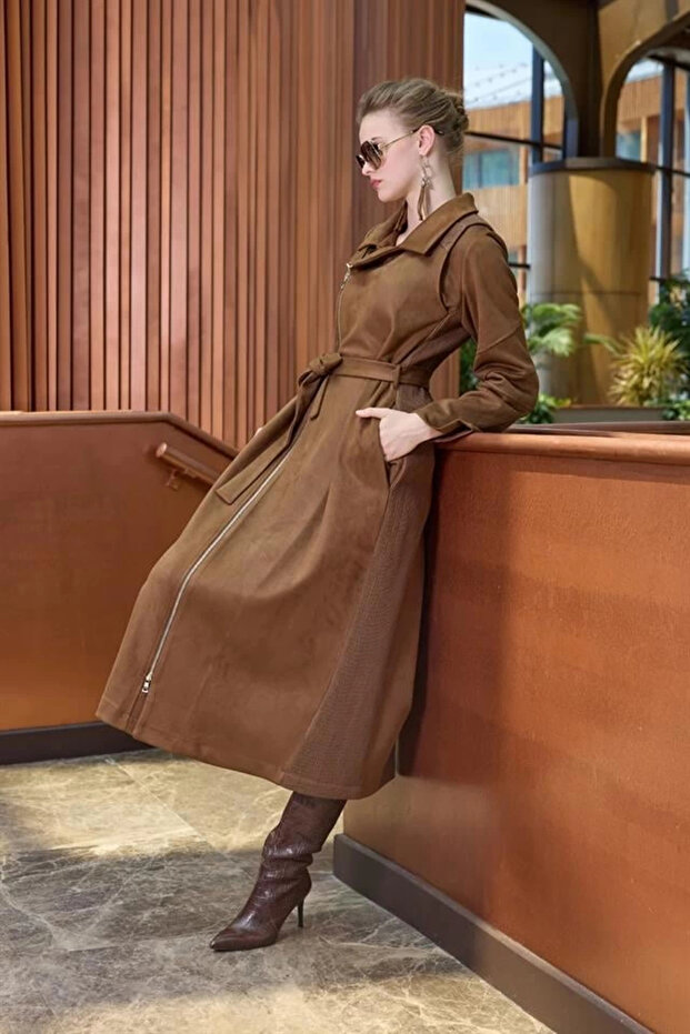 38502 Süet Pardesü - 3