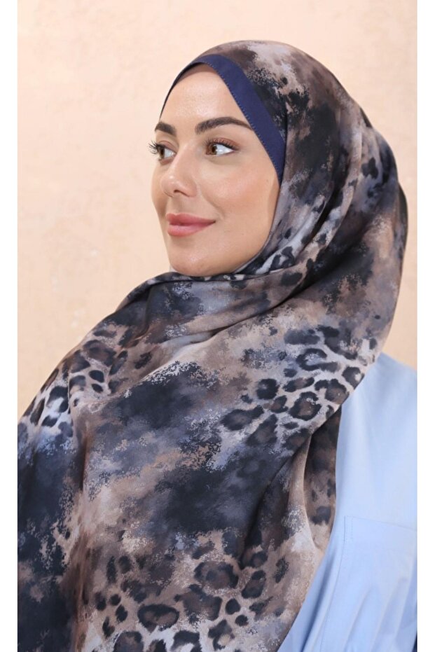 Pamuklu desenli şal - 2