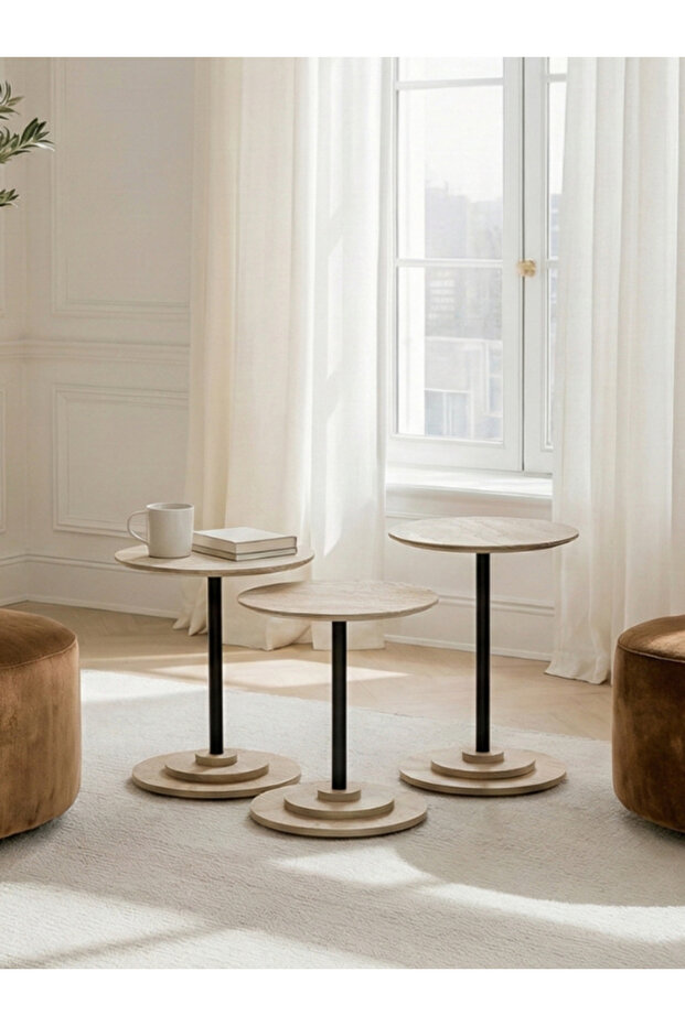 Roma Zigon Sehpa Seti - 5