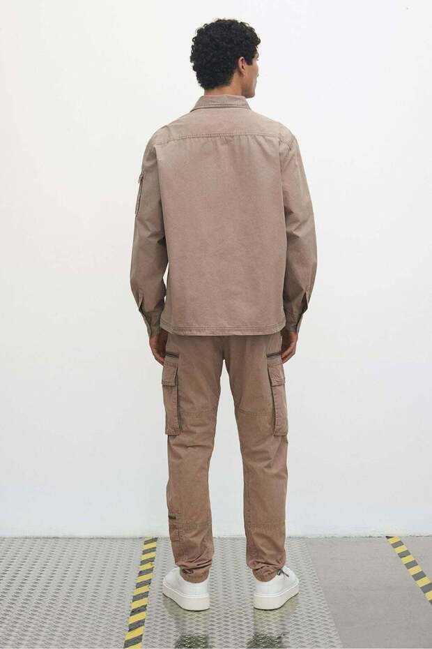 Regular Fit Utility overshirt - 3