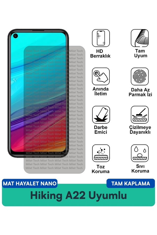 فيلم حماية للشاشة من Hiking A22 Mat Ghost Nano مقاوم للخدش ومقاوم للبقع