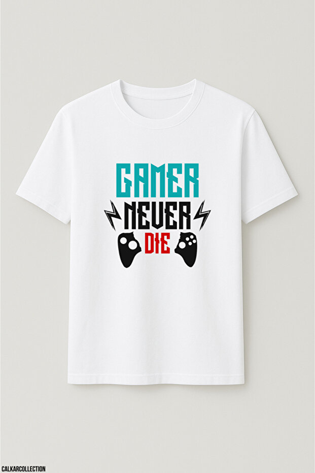 تيشيرت للجنسين قصة فضفاضة Gamer Lifestyle3