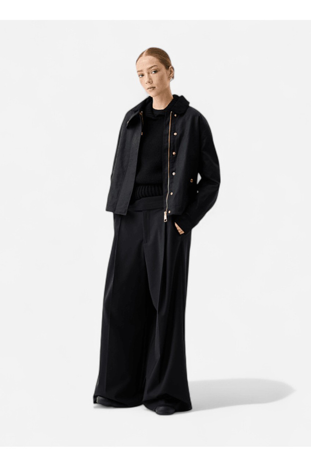 Normal Siyah Kadın Ceket HARW0065251-HB - 2