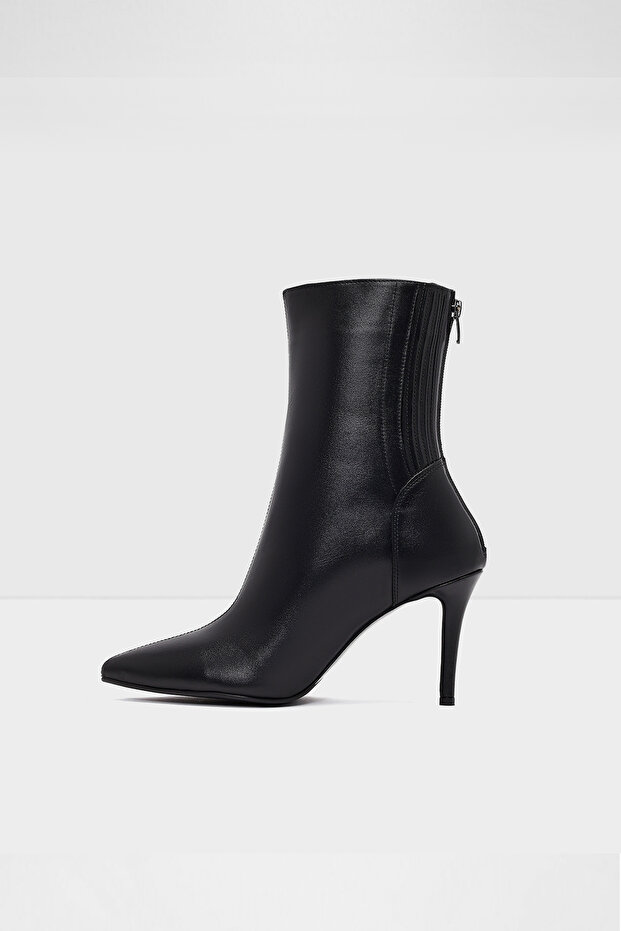 BASEL-TR - Siyah Kadın Gerçek Deri Bot - 3