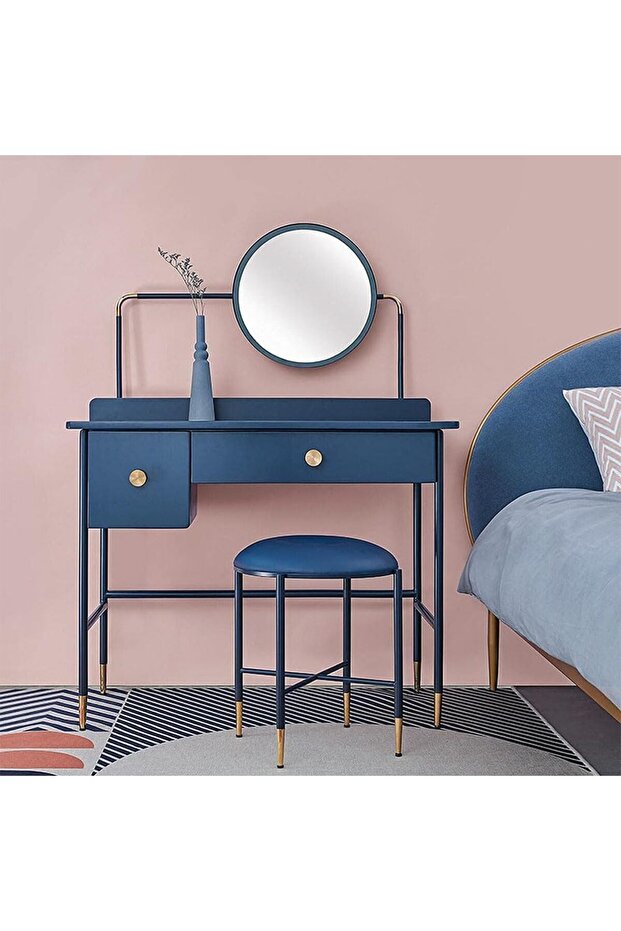 مقابض خزانة دائرية مقاس 37 مم، عبوة من 10 قطع ذهبية - 5