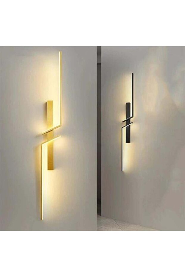 مصباح حائط LED قابل لإعادة الشحن مع شحن USB - تصميم عصري 60 سم (بدون أسلاك)