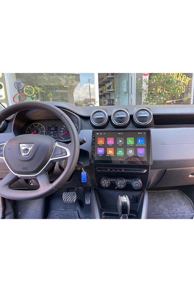 DACİA DUSTER (2018+) ANDROİD EKRAN MULTİMEDYA SİSTEMİ (8+64GB) - 2