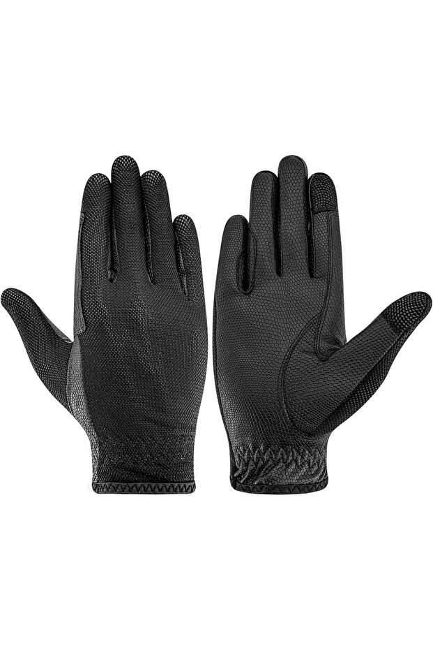 1892 Ventino Air Mesh Equestrian Gloves for Men & Women #10061892 - Medium