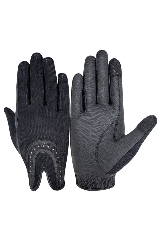 1827 Ventino Professional Air Mesh Riding Gloves for Women #10061827 - Medium