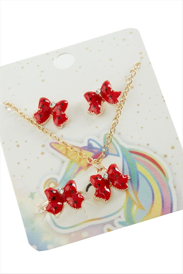 Fiyong Enamel Set Necklace