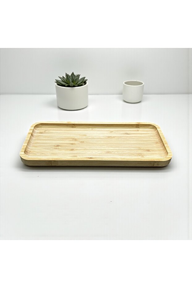 Bambu Sunum Tabağı Dikdörtgen - 54 - 1