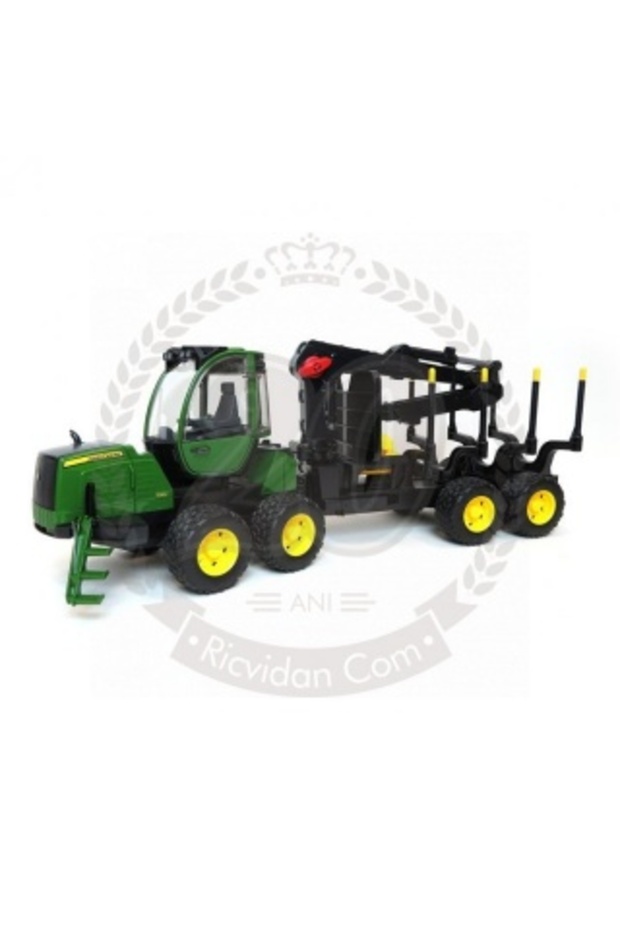John Deere 1210E Forestry Tractor with Grapple, 02133 - 2