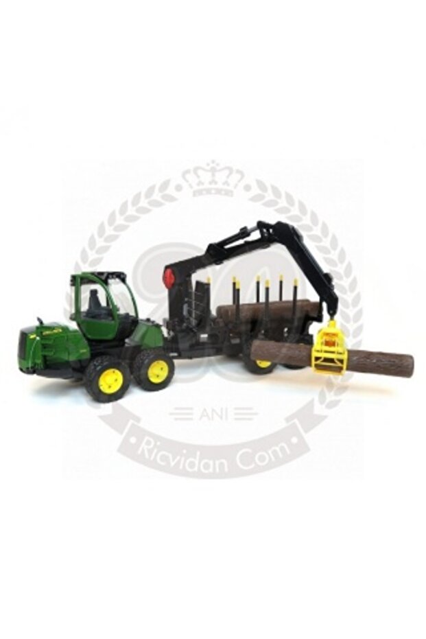 John Deere 1210E Forestry Tractor with Grapple, 02133 - 5