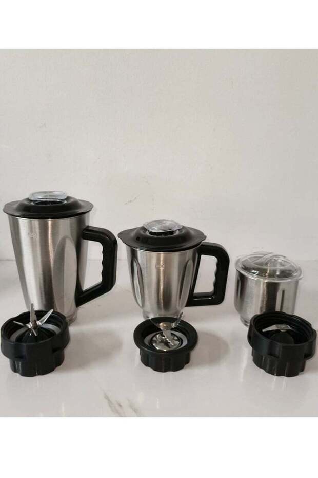 3-in-1 Multifunctional Food Processor & Blender Machine – 800W (Model SC-887S) - 3