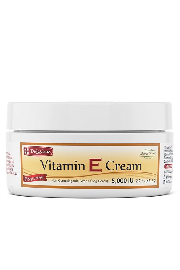Vitamin E Moisturizer Cream 5,000 IU 2 oz Jar