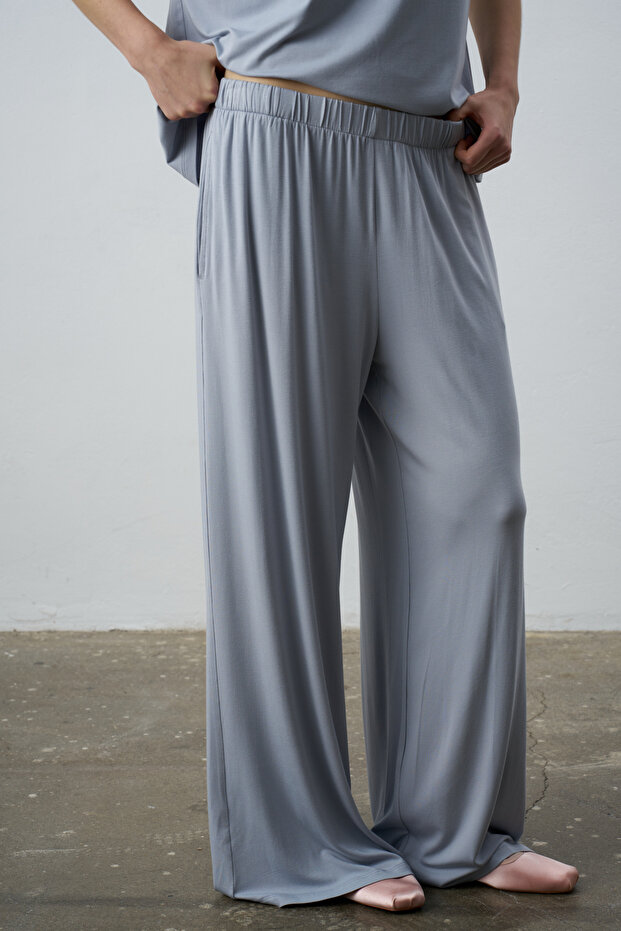 Mono Basic Dökümlü Pantolon - 6