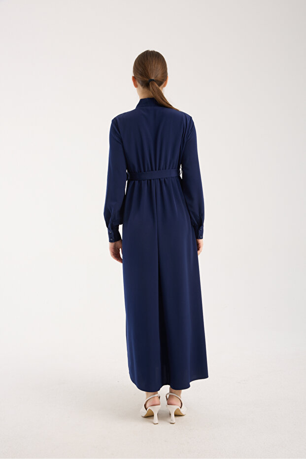 HAMİLE ELBİSE KREP - 3