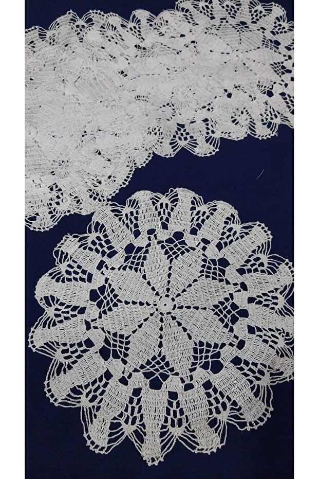 25 Centimeters in Diameter, 6 Pieces, Bedroom, Woven with Fine Flocking Yarn