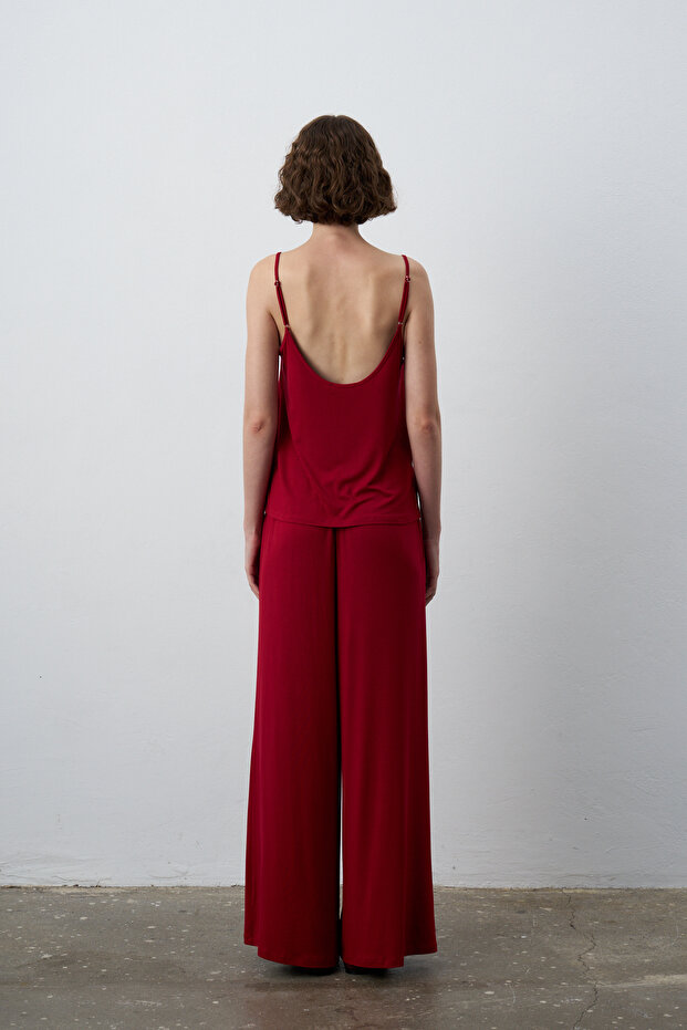 Mono Basic Dökümlü Pantolon - 7