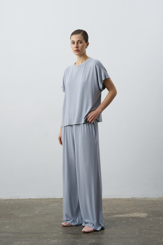 Mono Basic Dökümlü Pantolon - 2