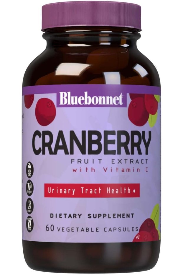 Cranberry Fruit Extract 60 Vegetable Capsules, 60 Servings