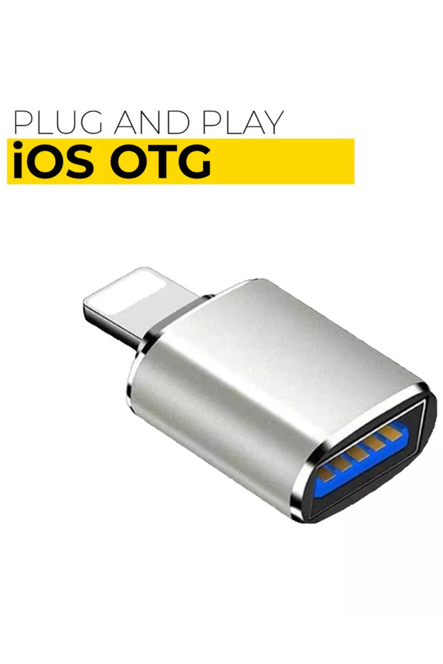 جهاز تركيب ذاكرة فلاش لآيفون، محول لايتنينج يو إس بي، محول OTG - 2