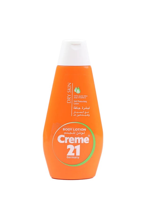 21 Body Lotion with Aloe Vera and Vitamin E for Dry Skin- 400ml