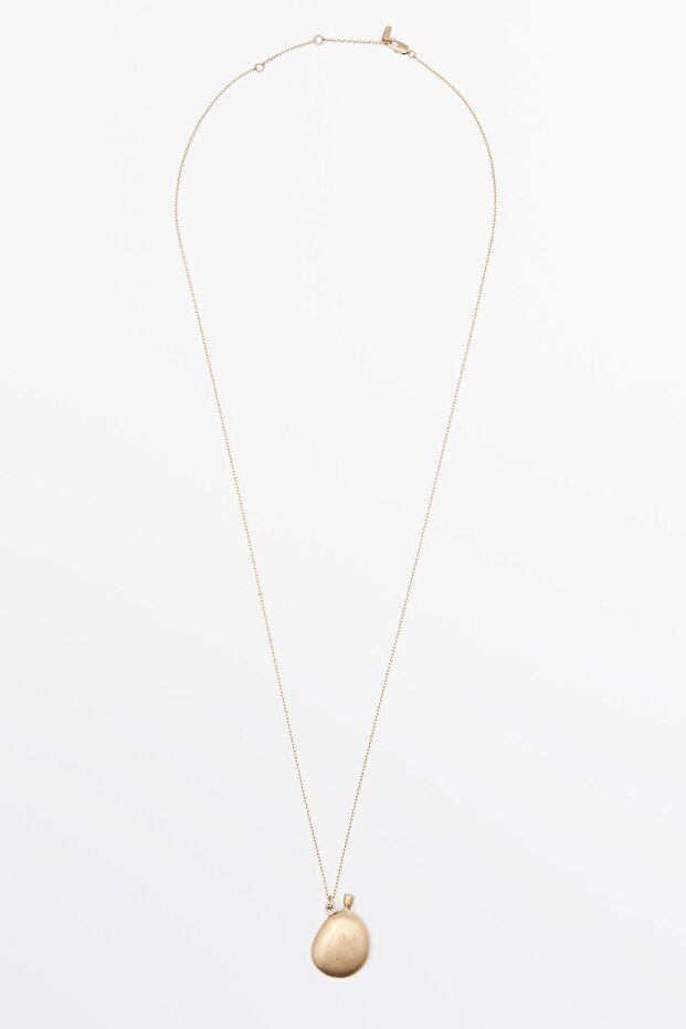 Metal uçlu kolye - 1