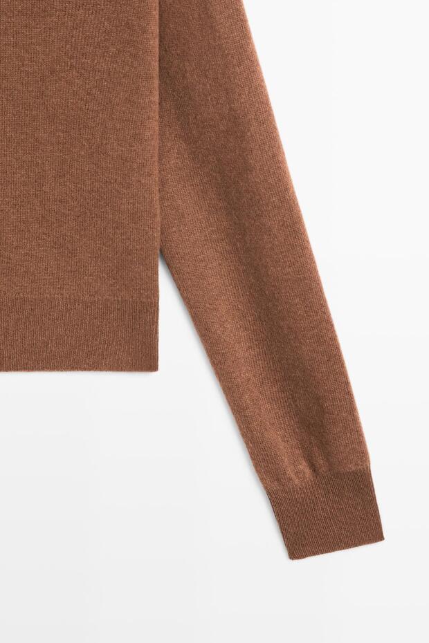 %100 yün triko hırka - 3