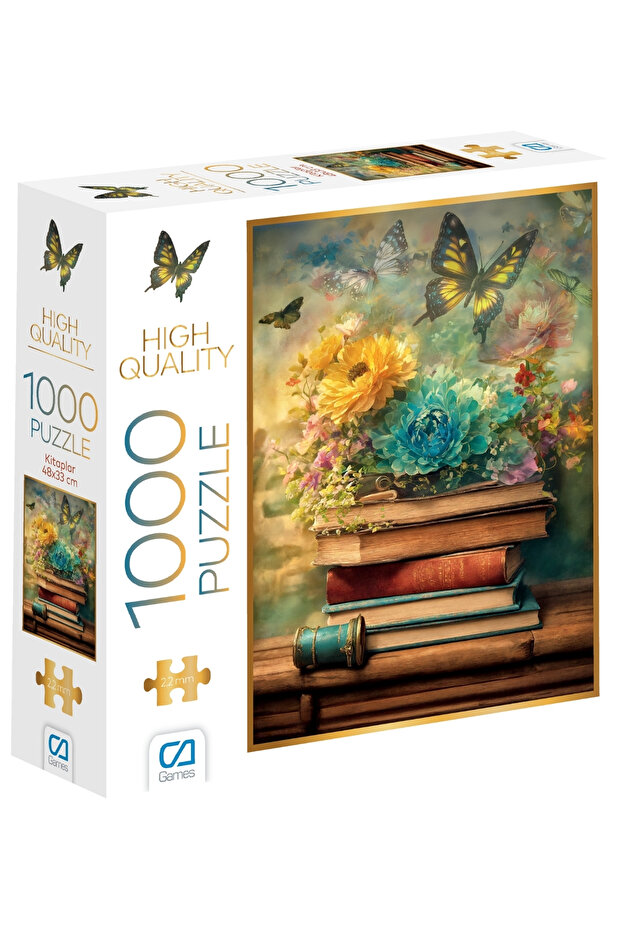 Books 1000 Pieces 2,2mm Thickness 48X68Cm Professional Hobby Puzzle Jigsaw Puzzle Series