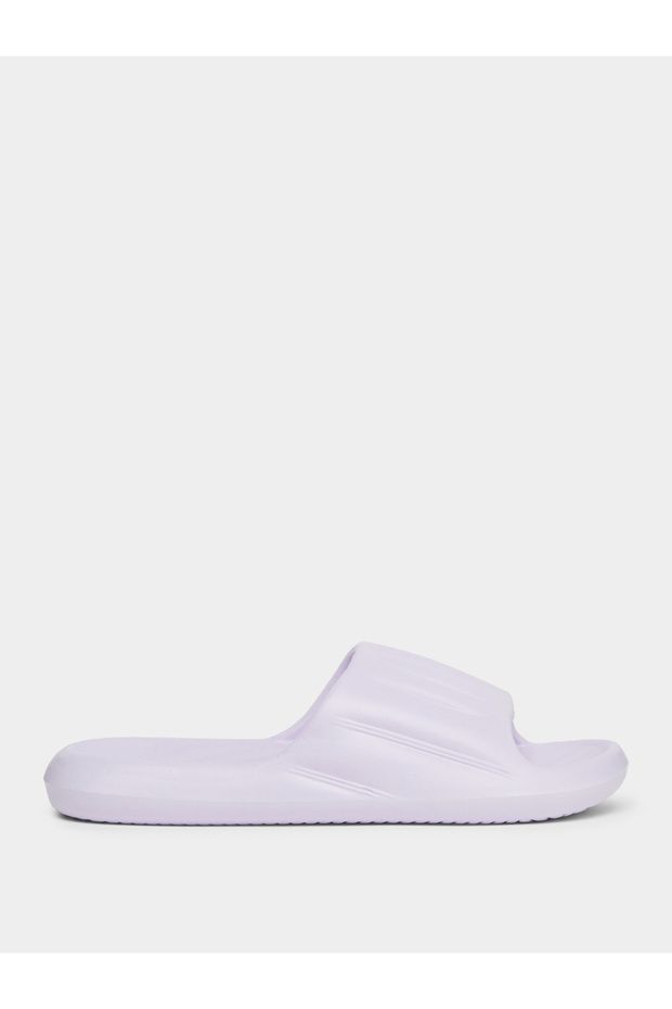 Solid Cut Out Anti-Slip Bathroom Slippers