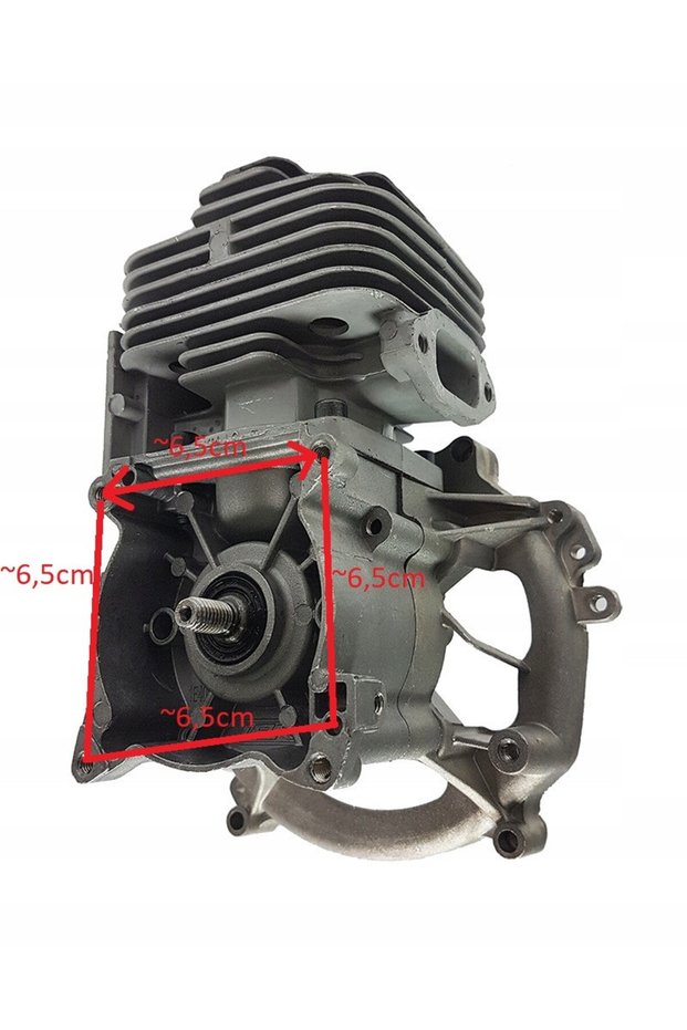 Complete brushcutter engine TL 52 (44mm piston)