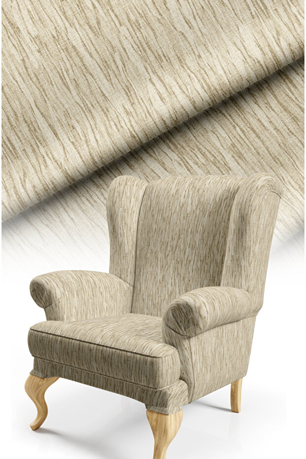Crinkle Patterned Digital Printed Upholstery Sofa Fabric. Solid Upholstery Fabric with Cotton Lining