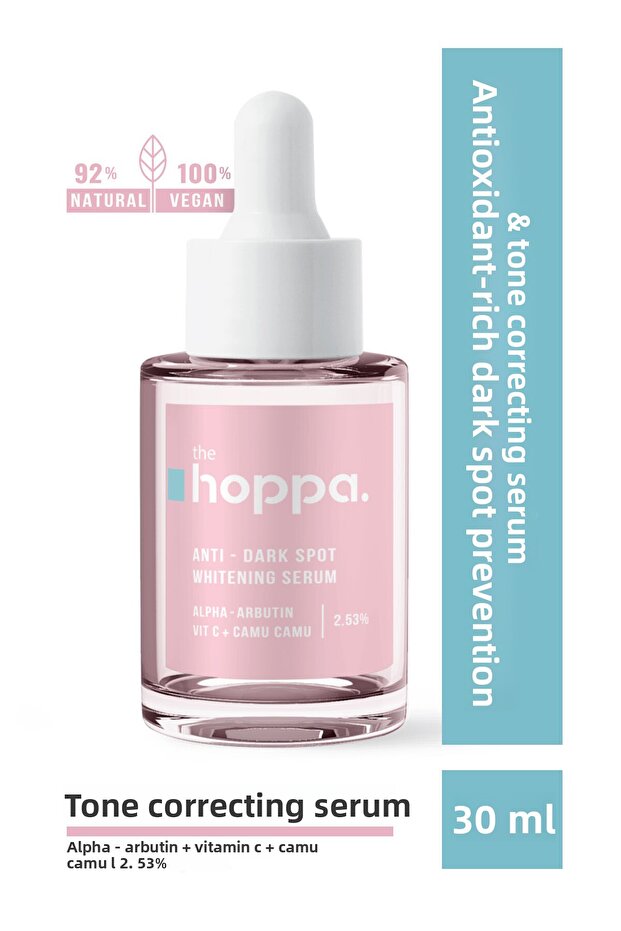 Anti-Dark Spot & Tone-Correcting Serum with Antioxidant Content Alpha – Arbutin + Vitamin C + Camu C