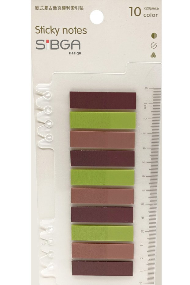 Transparent Colored Postit Post-it Post It.Bookmark Bookmark Postit Sticker Note Paper 200 Sheets