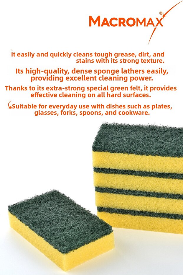 Classic Green Sponge - 2X5 Advantage Package - 3