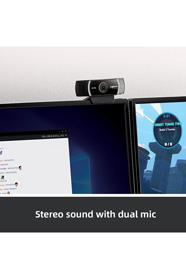 Logitech Camera Webcam HD Pro C922/960-001088 - 5
