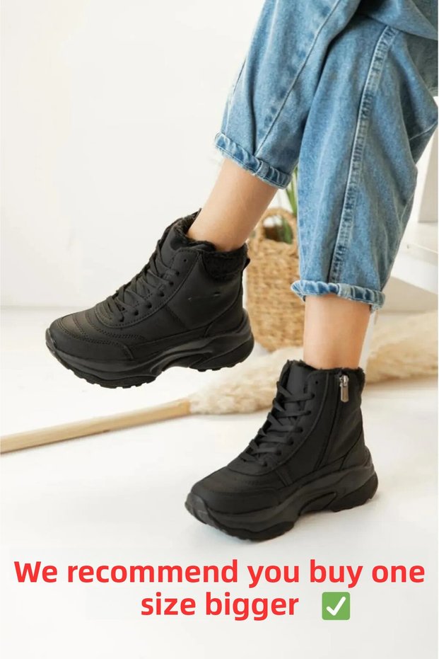 Super Lightweight Orthopedic Fur-Lined Thermal Warm Winter Fur-Trimmed Women's Boots