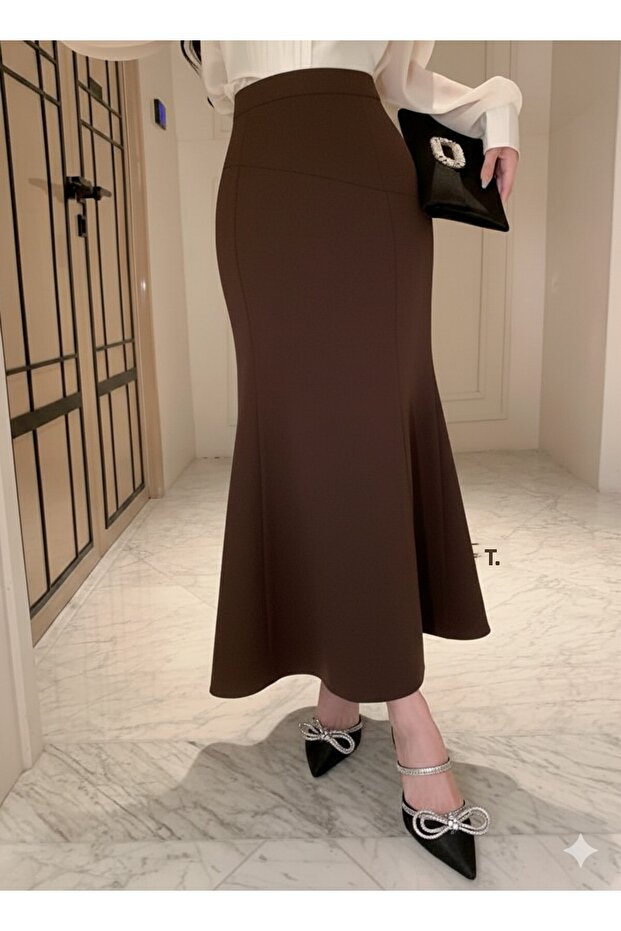 Plus Size Slimming Hijab Fish Skirt