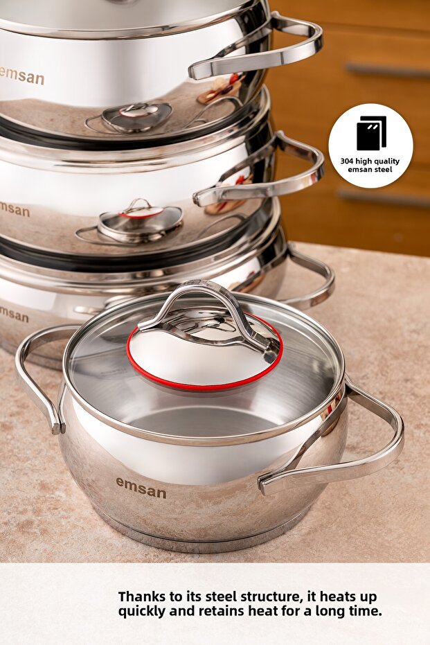 طقم أواني طهي سيلان 8 قطع - 2