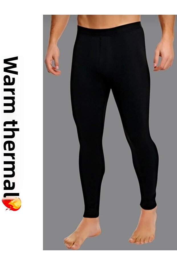 Men's Winter Thermal Underwear Leggings – Warm Retention, Stretchy & Breathable