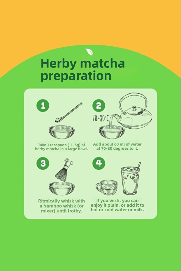 شاي ماتشا فاخر بنكهة المانجو - 3