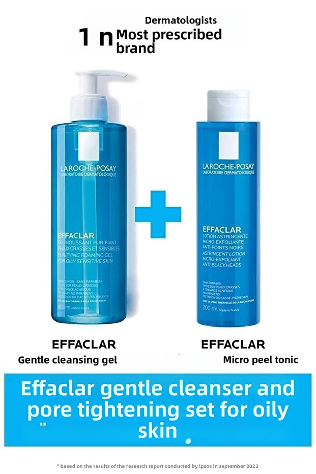 Effaclar Gentle Cleansing and Pore Firming Set for Oily Skin