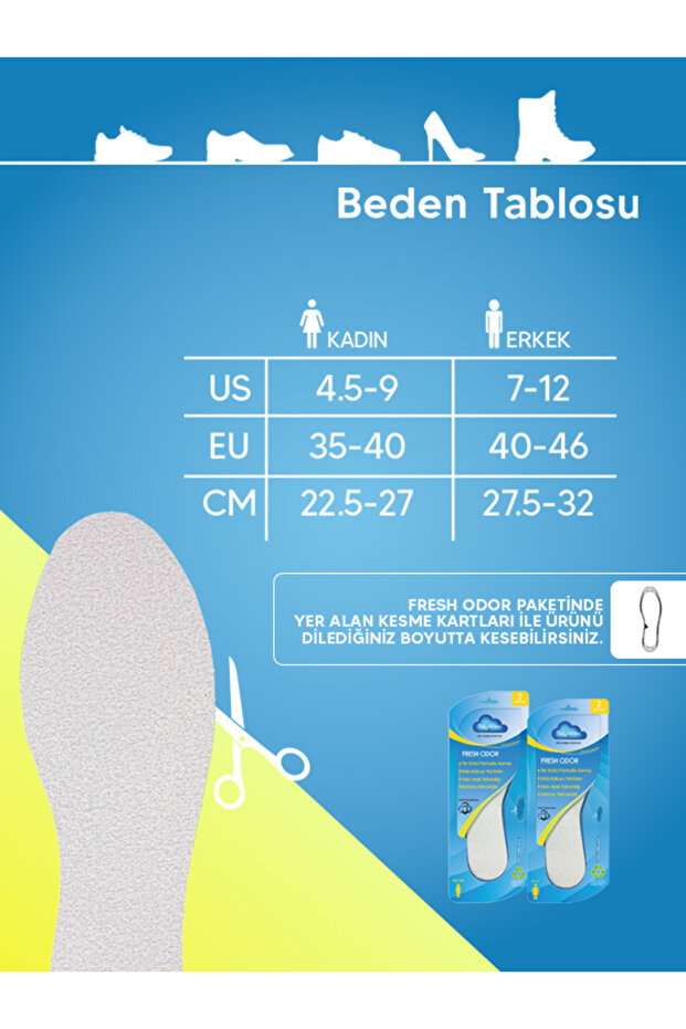 Fresh Odor Tabanlık - Kadın - 7