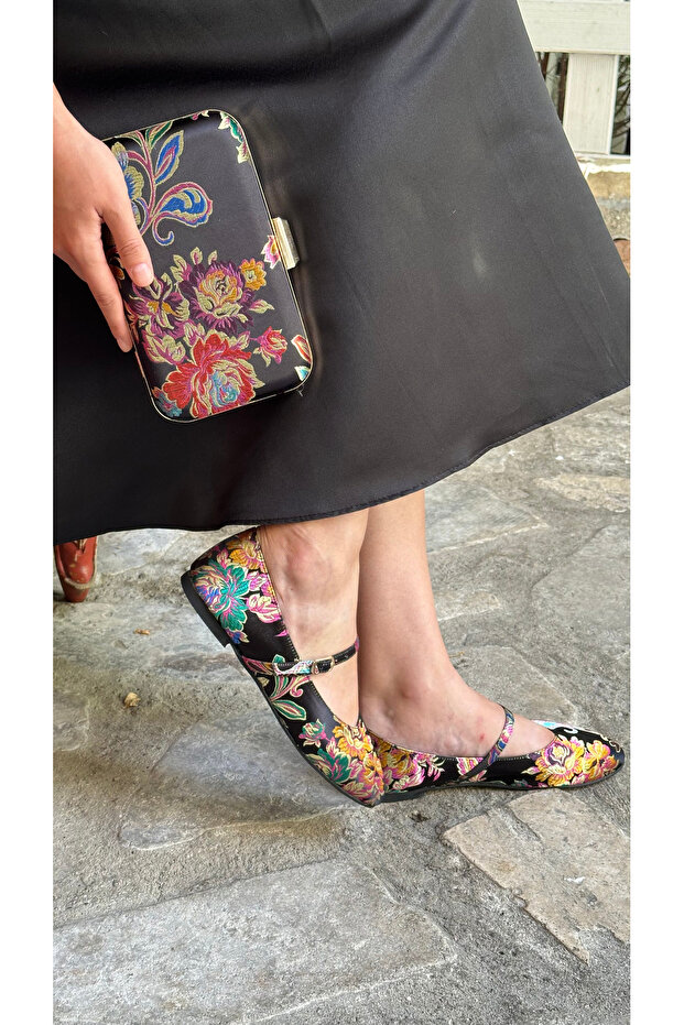 حذاء باليرينا بنمط عرقي من Valley - 2