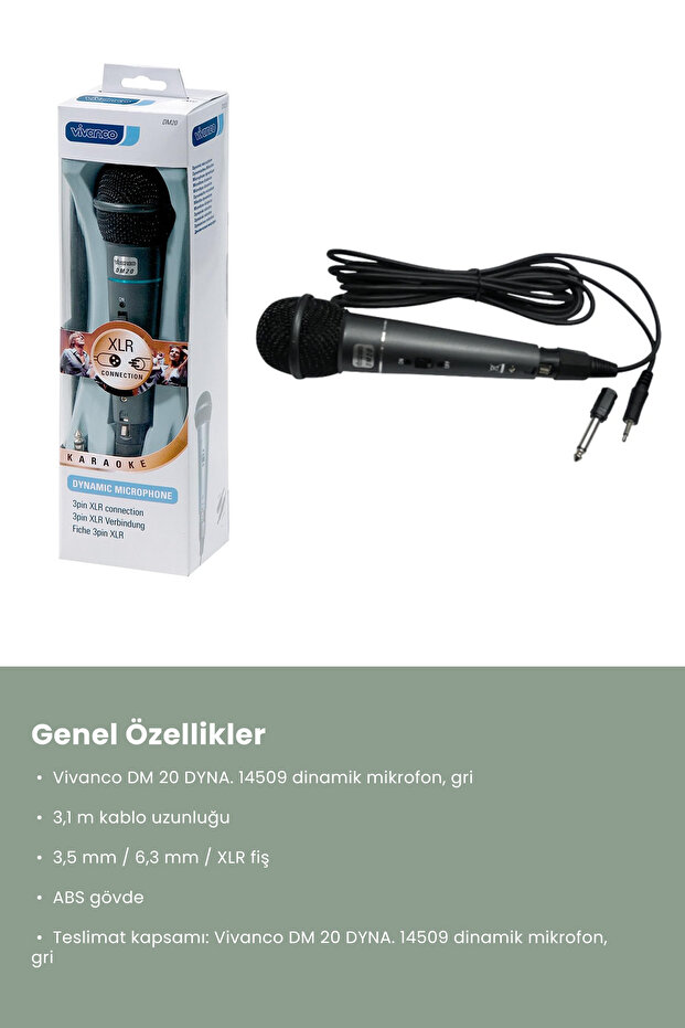 DM 20 Kablolu Mikrofon - 2