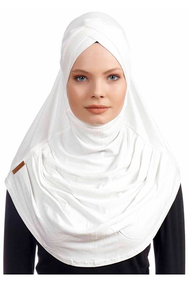 عمامة متقاطعة مريحة عمليًا - كريم St 173