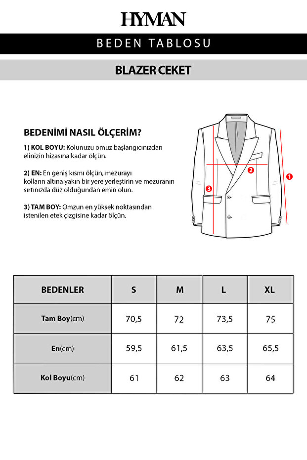 Men's Oversized Blazer Jacket - 7